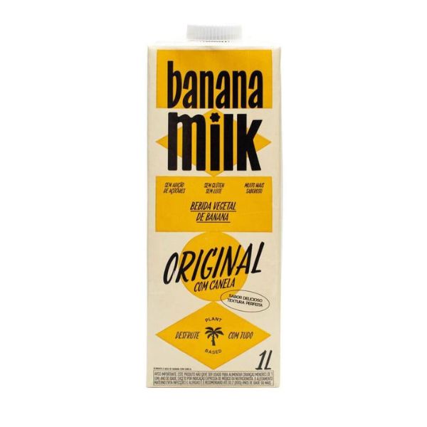 Bebida Vegetal Banana Milk Original 1 litro - Me Gusta Veg