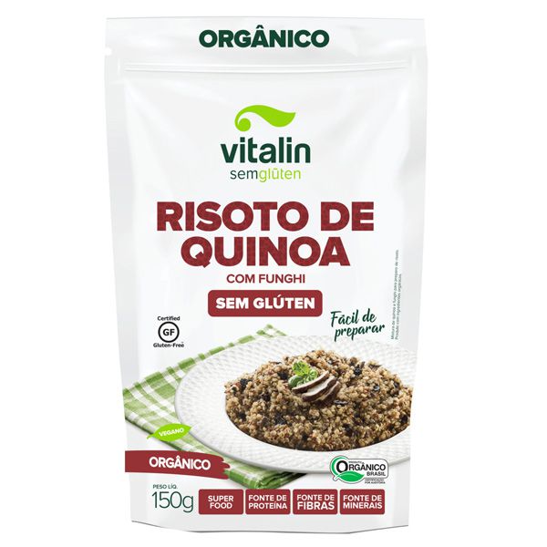 Quinoa em Flocos Integral Vitalin 120g - Me Gusta Veg - Sua loja Saudável  na Internet