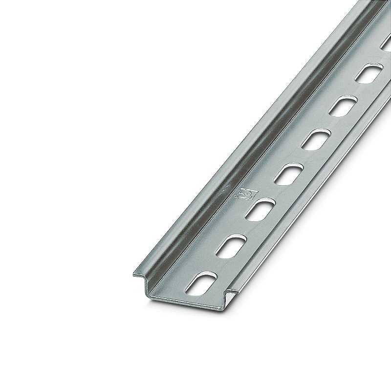 NS 35/7,5 ZN PERF 2000mm Trilho Perfurado 1206421 Phoenix Contact
