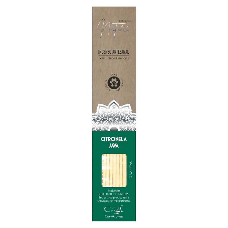 Java Incense Incenso Cia Nature - Citronela Java - Atacado Incenso