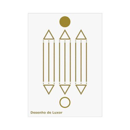 Gráfico Radiestesia - Desenho de Luxor - Bosque dos Gnomos