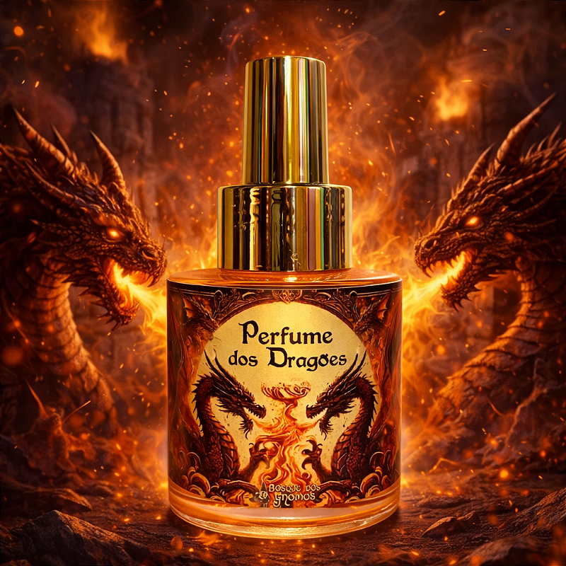 Perfume dos Dragões - A chama do poder - Bosque dos Gnomos