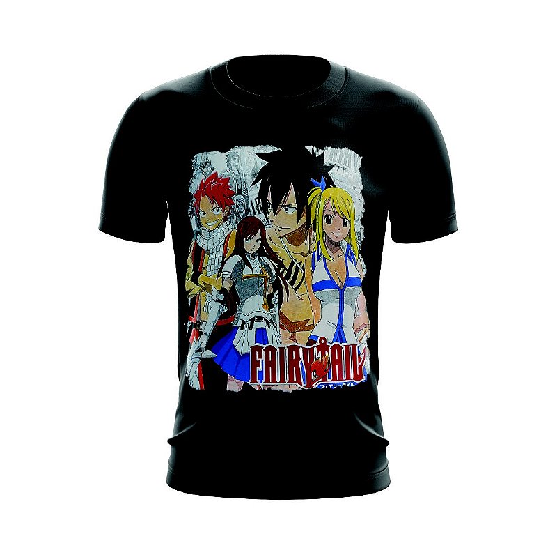 Camiseta Anime Fairy Tail Logo Guilda Preto E Branco - Culpa Do Lag -  Outros Moda e Acessórios - Magazine Luiza