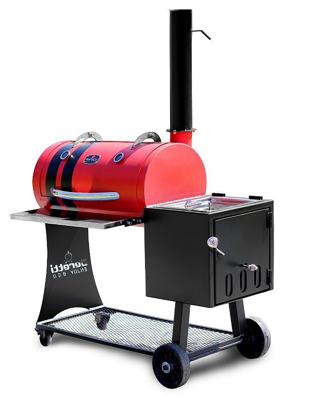 Pit Smoker 16' Tennessee + Chapa e Grill Inox 3mm