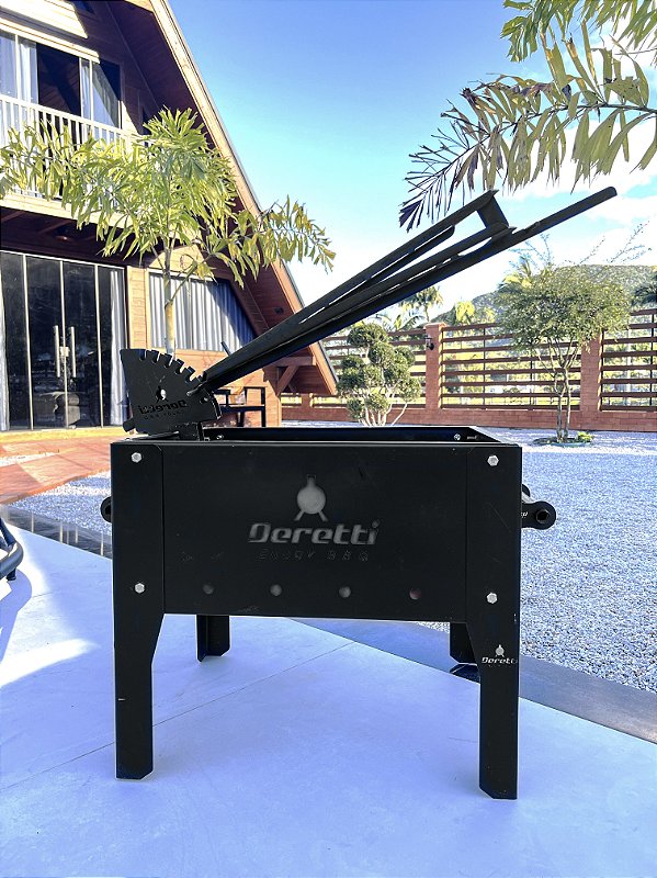 Estação Fogo de Chão de 1 Espeto Deretti