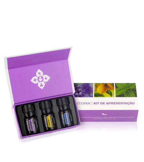 Kit com 3 óleos DoTerra - Nara Duarte - Universo de Bem-Estar