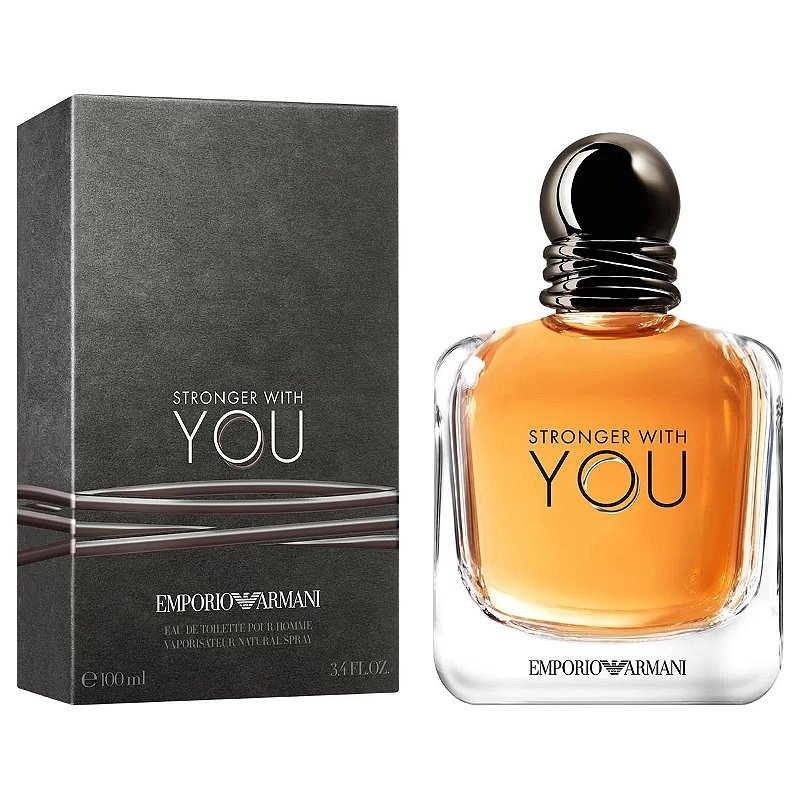 アルマーニ　Stronger With You Stronger With You Eau de Toilette Masculino - Giorgio Armani