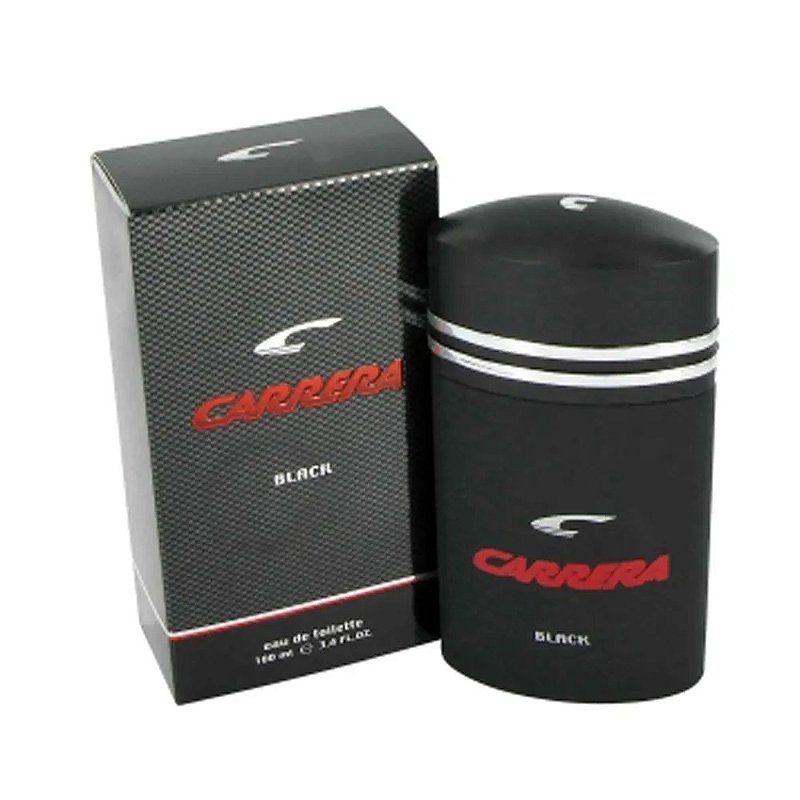 Carrera Black Eau de Toilette Masculino Carrera (Caixa Amassada