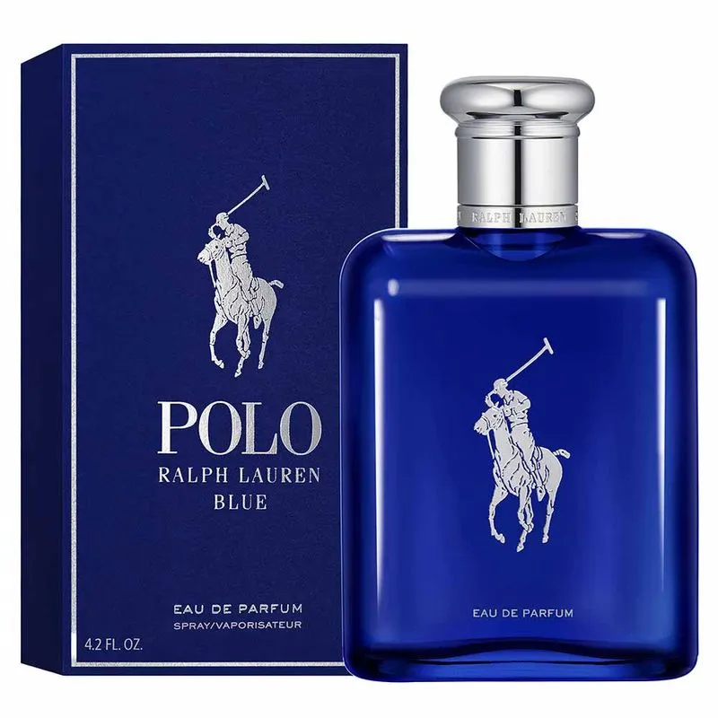 Polo Blue Eau de Parfum Masculino - Ralph Lauren (CAIXA AMASSADA