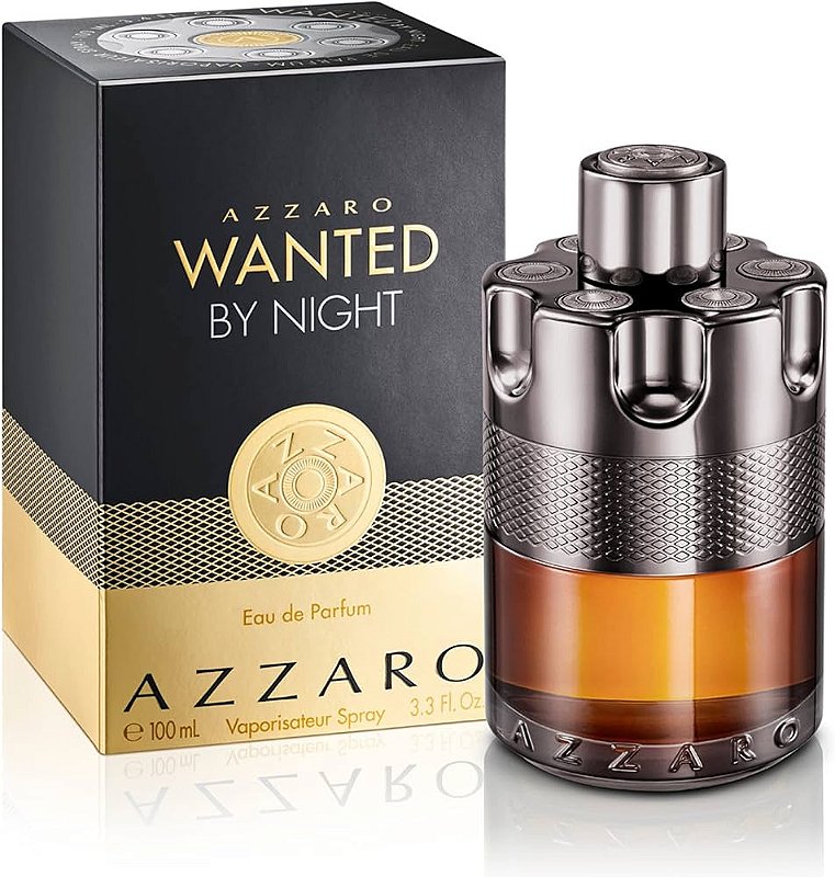 【極美品】WANTED 初版 Wanted By Night Masculino Eau de Parfum - Azzaro - AnMY Perfumes
