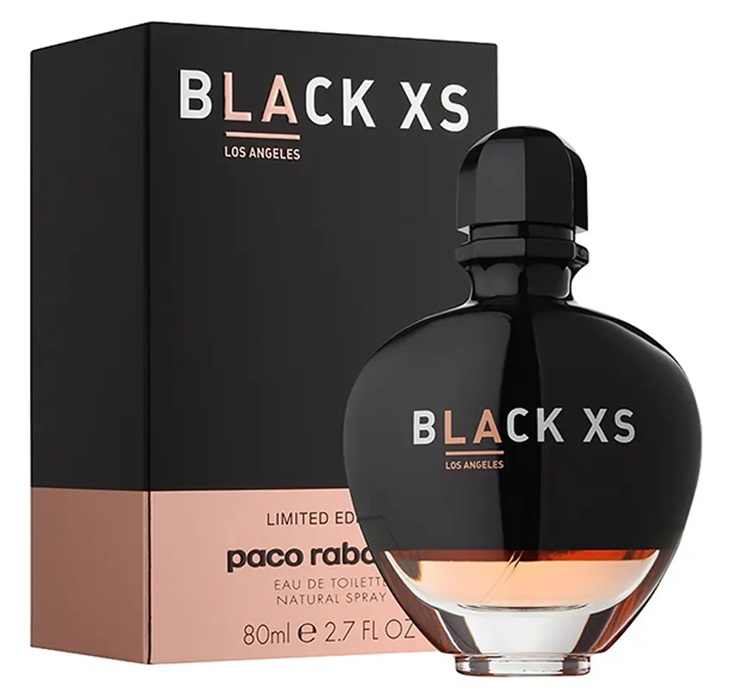 Black XS Los Angeles For Her Eau de Toilete Feminino - Paco