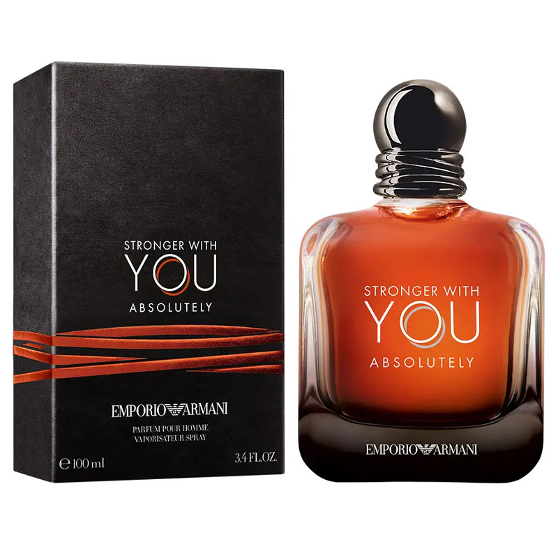 香水(男性用) STRONGER WITH YOU ABSOLUTELY 100ml Stronger With You Absolutely Parfum Masculino - Emporio Armani