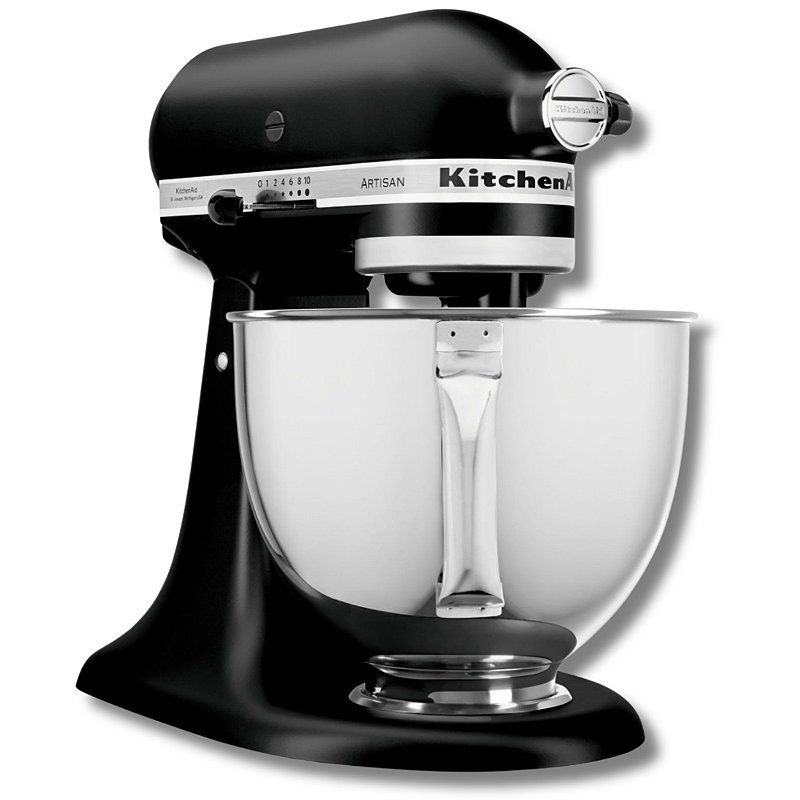 Batedeira Planetária KitchenAid Artisan Matte Black 220V - 041store