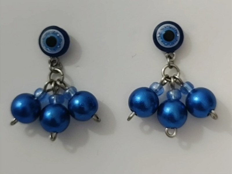 Brincos Olhos Grego pequeno