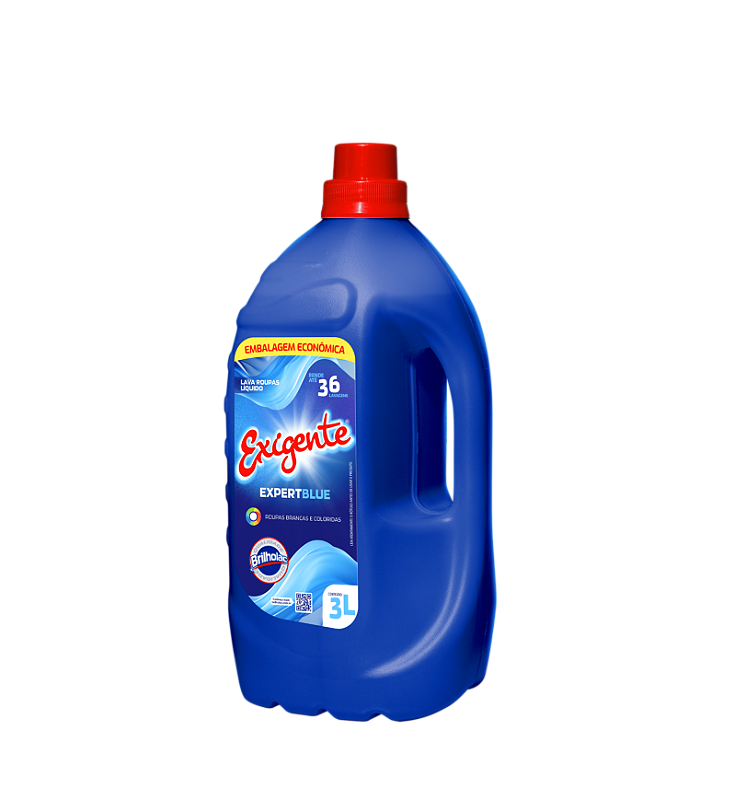 Lava Roupas Exigente Expert Blue 3L - Brilholac | Loja
