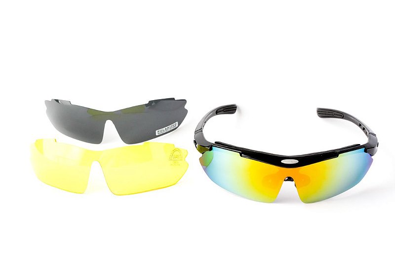 Óculos Polarizado Ciclismo Esportivo Corrida Kit C/ 3 Lentes - ZM Optical