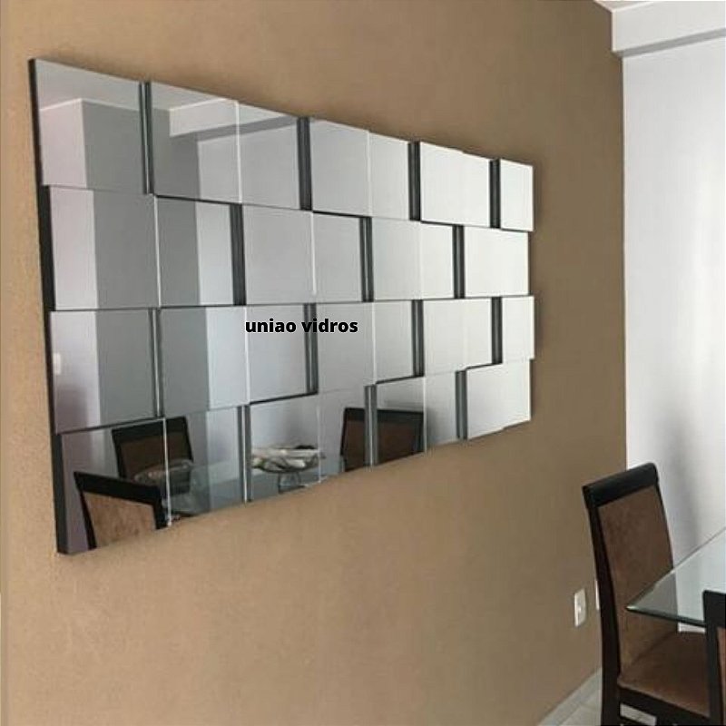 Espelho Pizzini - Espelho decorativo 3d
