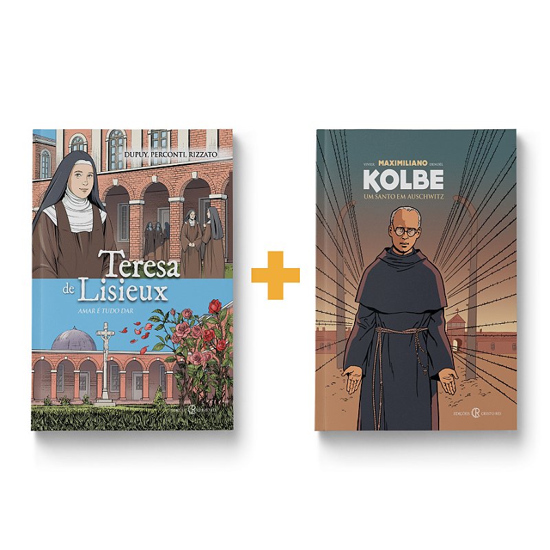 COMBO HQs São Maximiliano Kolbe e Santa Teresinha