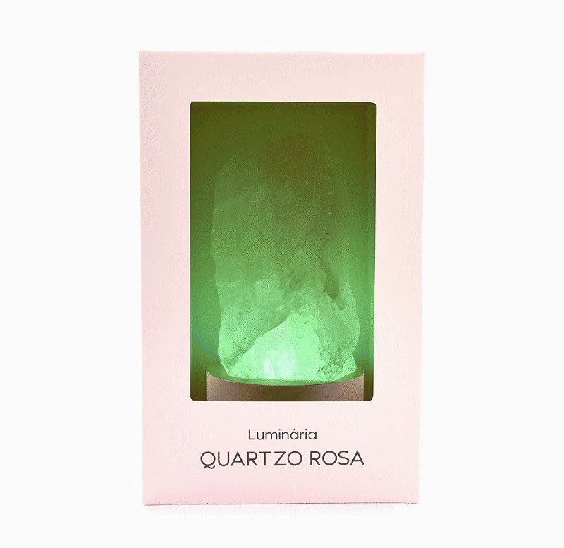 Luminária QUARTZO ROSA