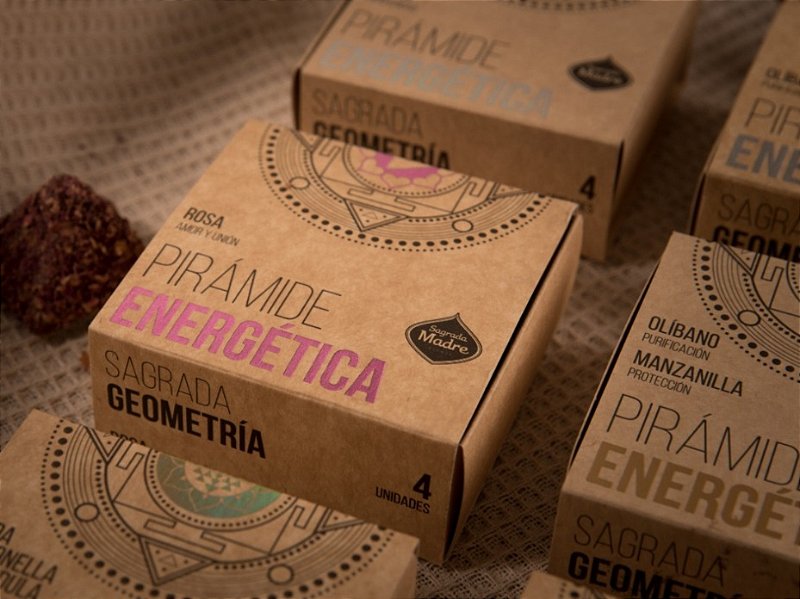 Incenso Pirâmide energética