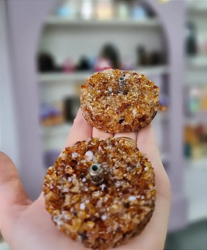 Incensário Pedras Naturais