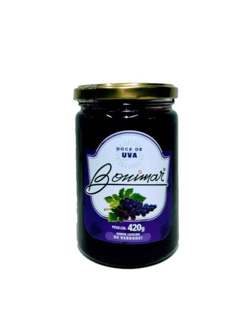 Geleia de Uva Bonimar - 420g - Produtos coloniais