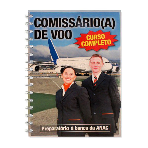 Apostila de Comissário de Voo - Curso Completo - Espaço Aéreo