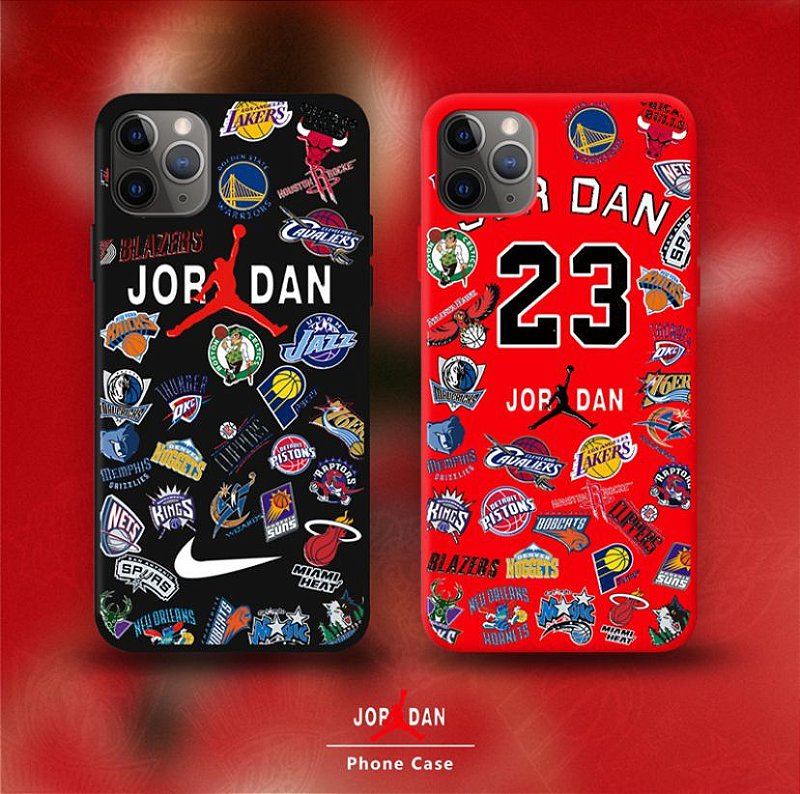 Michael jordan caso do telefone de basquete capa casco para o iphone 5 5S  se 2 6s 7 8 plus x xs xr 11 pro max preto hoesjes tendência capa|Caso de  telefone \u0026 Covers| - AliExpress