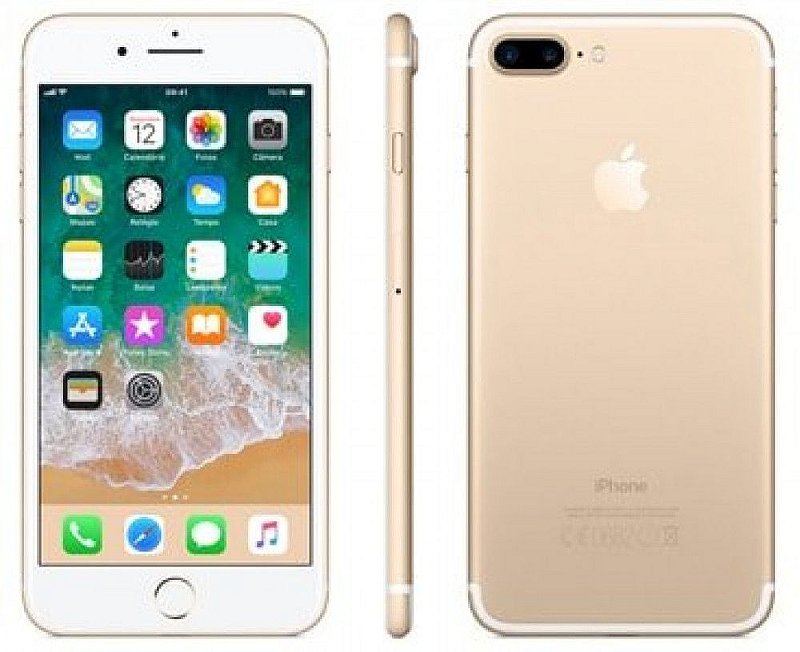 iPhone 7 Plus 128GB Gold Apple Camera dupla Usado - SMARTSSHOP