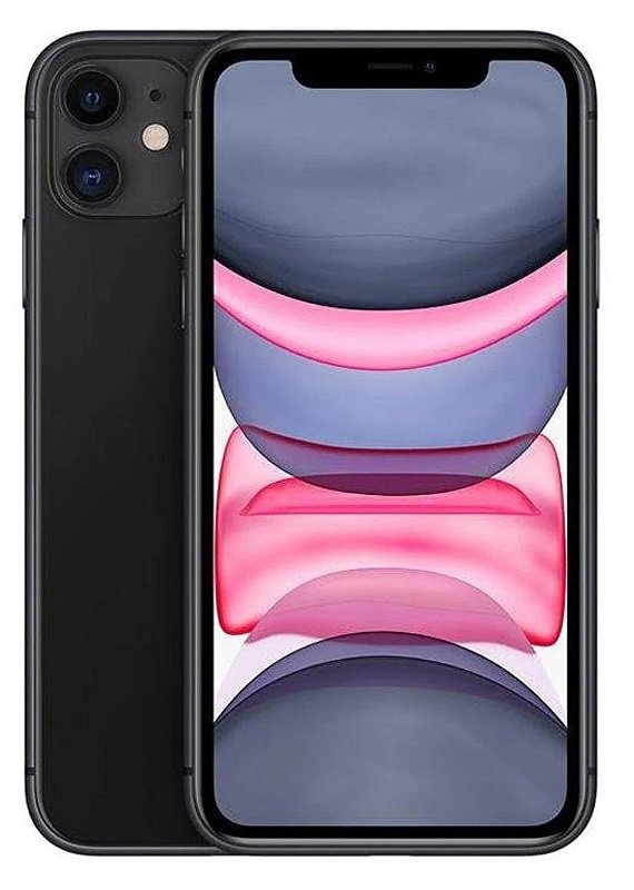 Apple iPhone 11 128GB訳あり iPhone 11 64GB Preto Apple Camera dupla Tela 6.1
