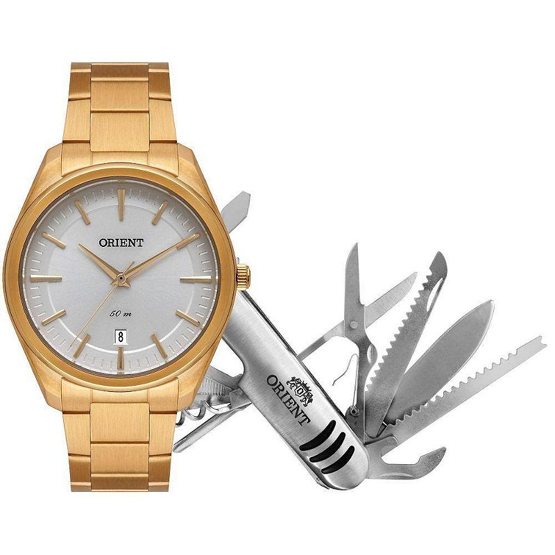 Kit Relógio Orient Masculino - MGSS1228 K03K - Relojoaria