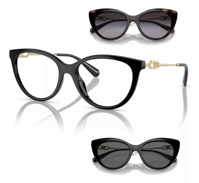 Óculos de Grau Feminino Emporio Armani - EA3222U 5678 53