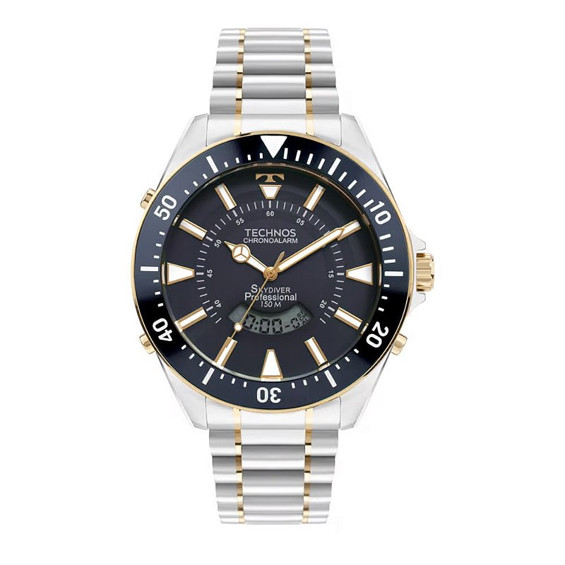 Relógio Masculino Technos Skydiver - WT2050AI/1A - Relojoaria