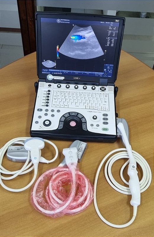 Ultrassom Portátil Logiq E Pro - 3 Gerais - GE - Shopmedical