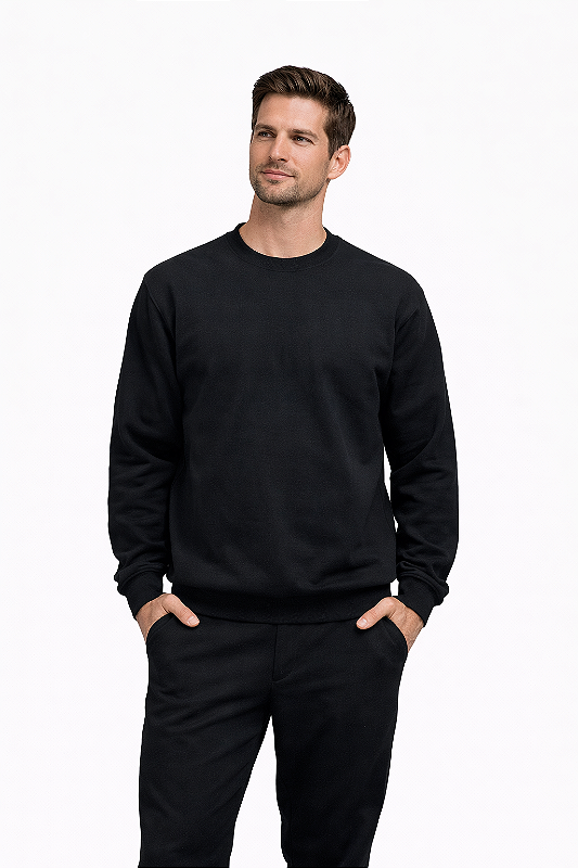 Blusa Básica de Moletom Profissional