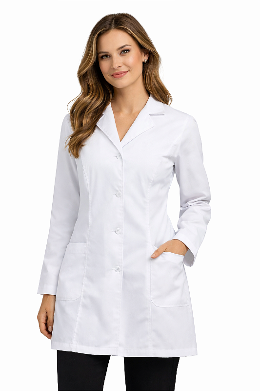 Jaleco Feminino Médico e Enfermagem