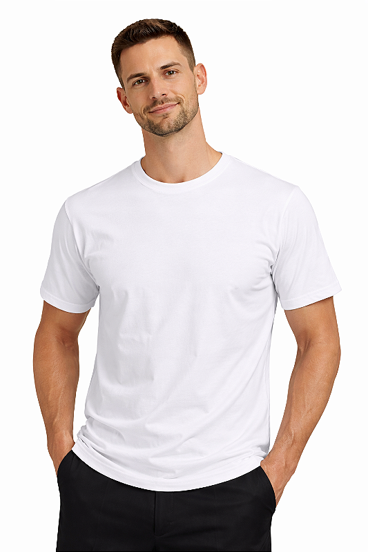 Camiseta básica branca