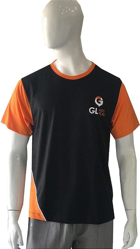 CAMISETA GOLA REDONDA DE MALHA FRIA (SOB ENCOMENDA)