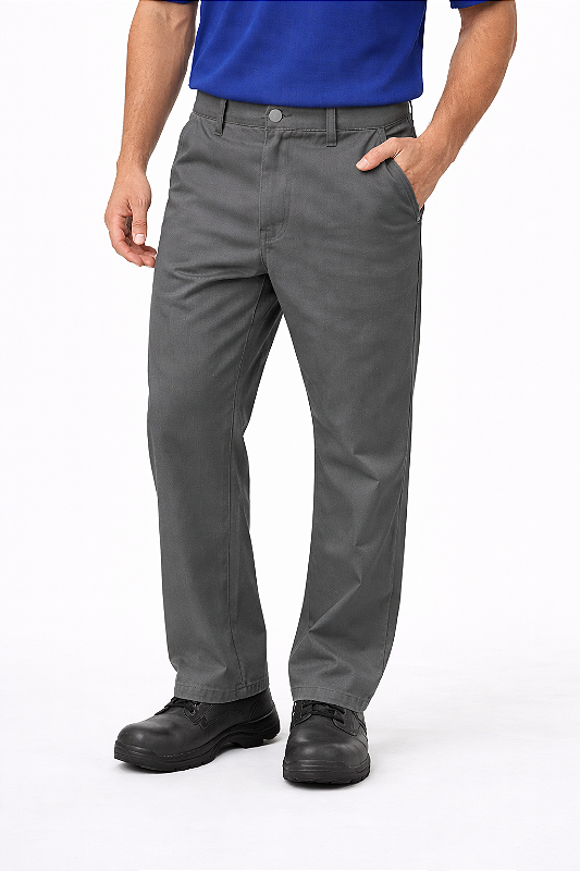 Calça Profissional em Brim – Com ou Sem Faixa Refletiva