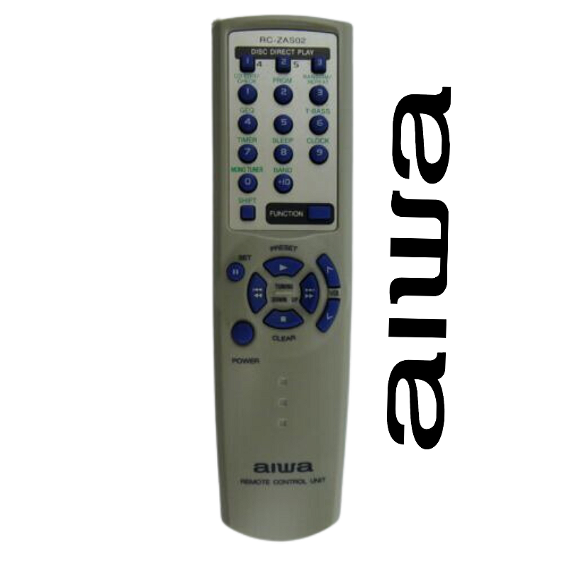 【通電確認済み】aiwa アイワ オーディオリモコン RC-ZAS03 Amazon.co.jp: アイワ オーディオリモコン RC-ZAS03 : 家電＆カメラ