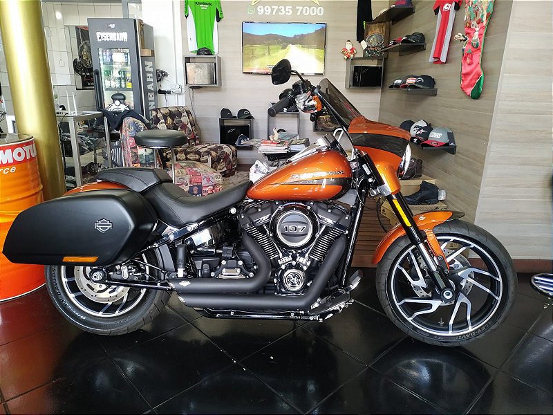 harley sport glide bolsas