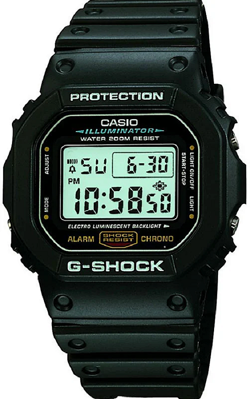 Relógio CASIO G-Shock DW-5600E-1VDF Resistente à Água até 200m