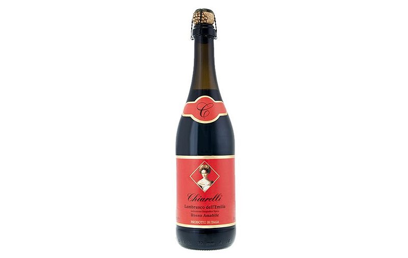 Vinho Lambrusco Rosso Amabile Chiarelli 750mL - EMPÓRIO DON GRANO