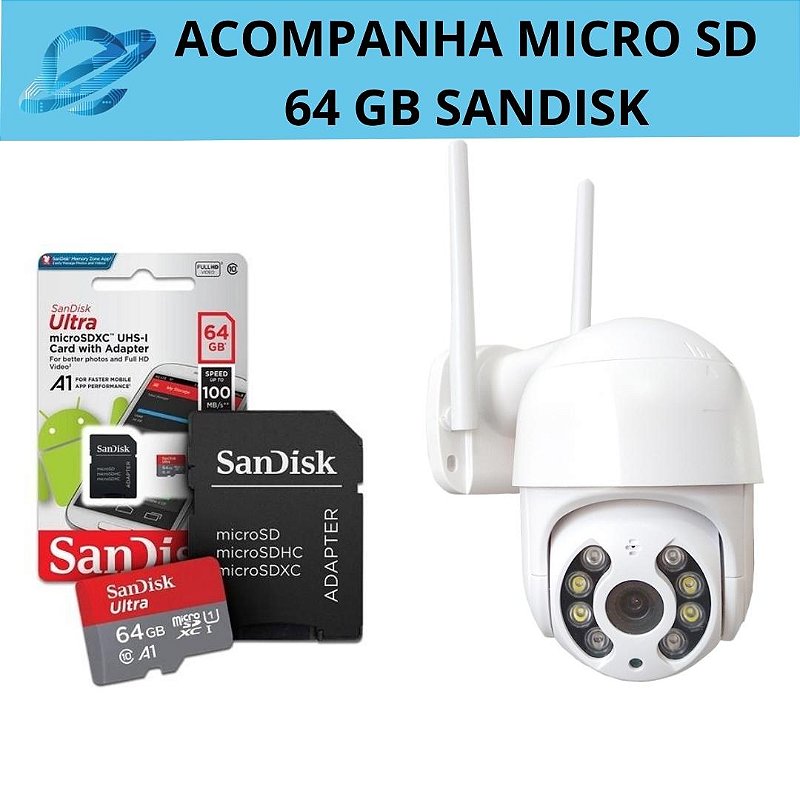 CARTÃO MICRO SD 16GB SANDISK CLASSE 4 - ADSL CÂMERAS - Equipamentos para  Foto e Video