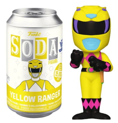 [PRÉ-VENDA] Funko Soda - Power Rangers - Yellow Ranger Comum ...