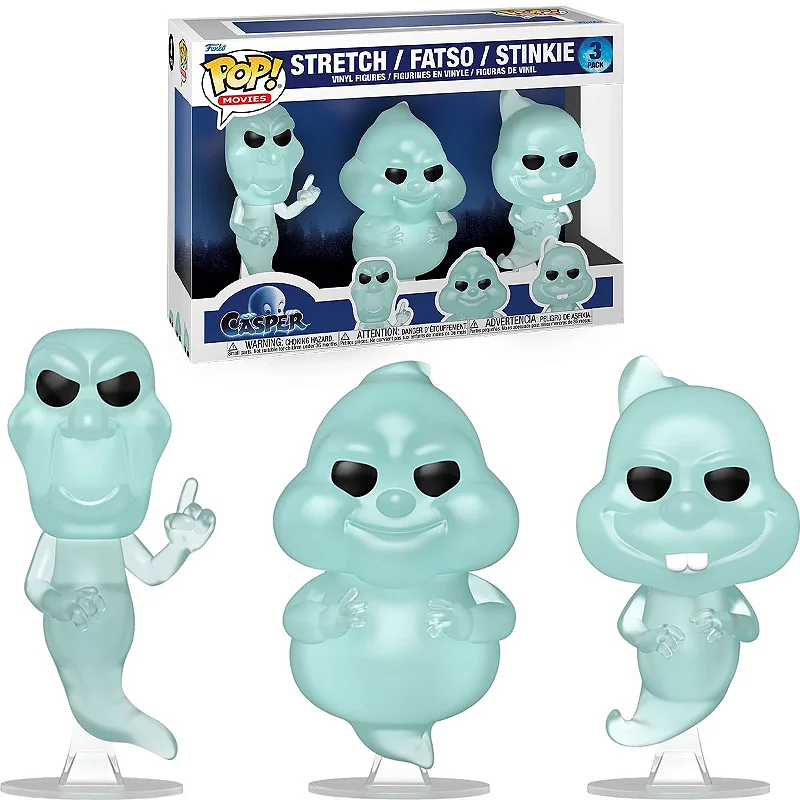 Casper フィギュアセット Fatso Stretch PRÉ-VENDA] Funko Pop - Casper - 3 Pack Stretch/Fatso/Stinkie