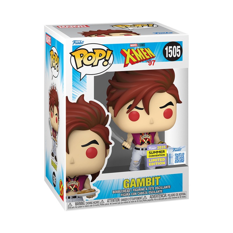PRÉ-VENDA] Funko Pop - X-Men 97 - Gambit 1505 (SDCC 2025