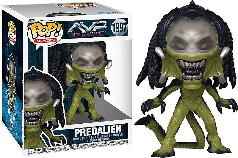 PRÉ-VENDA] Funko Pop - Alien vs Predator Requiem - Predalien 1997