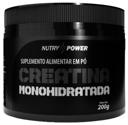 Creatina Monohidratada 200g Nutry Power