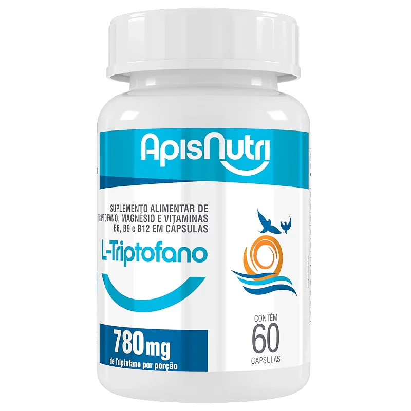 L-Triptofano 380mg 60 cápsulas Apisnutri